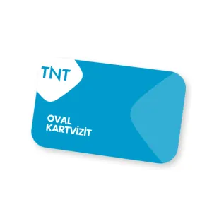 B027 Oval Kartvizit