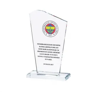 KRİSTAL PLAKET